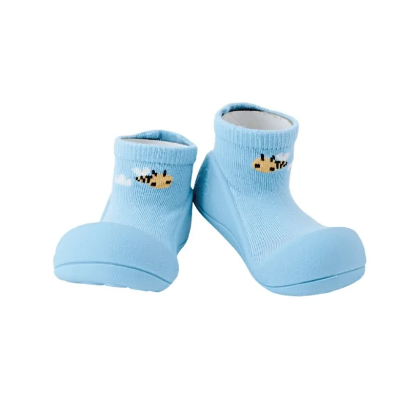 Attipas Bee Blue Tamanho 22.5 | Sapato Bebé Primeiros Passos