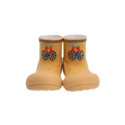 Attipas Bicycle Mustard Tamanho 21.5 | Sapato Bebé Design Barefoot