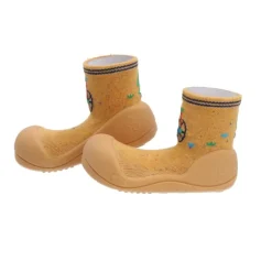 Attipas Bicycle Mustard Tamanho 21.5 | Sapato Bebé Design Barefoot