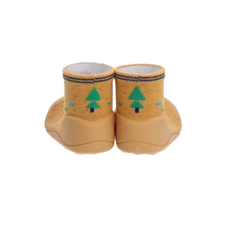 Attipas Bicycle Mustard Tamanho 21.5 | Sapato Bebé Design Barefoot