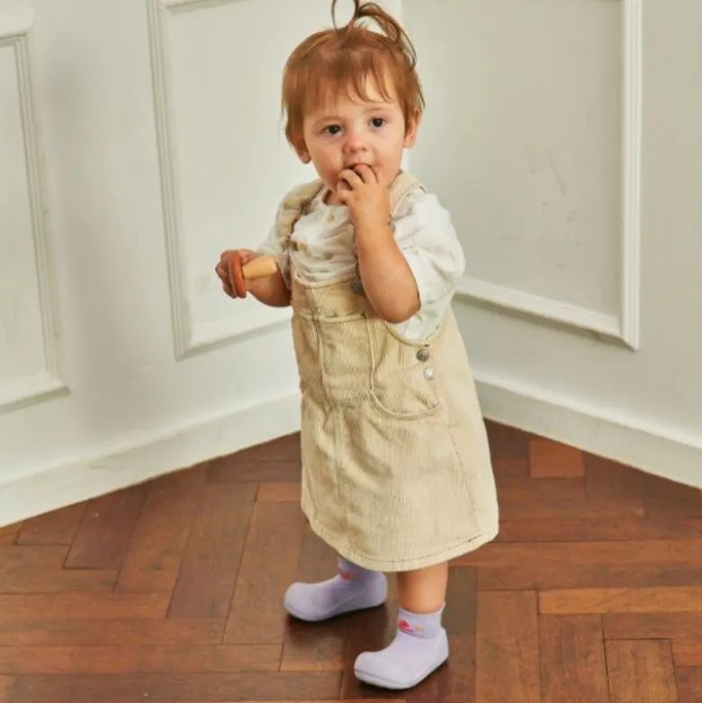 Attipas Butterfly Purple Tamanho 20 | Sapato Bebé Design Barefoot