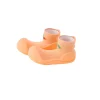 Attipas Chameleon Orange Tamanho 20 | Sapato Bebé Design Barefoot