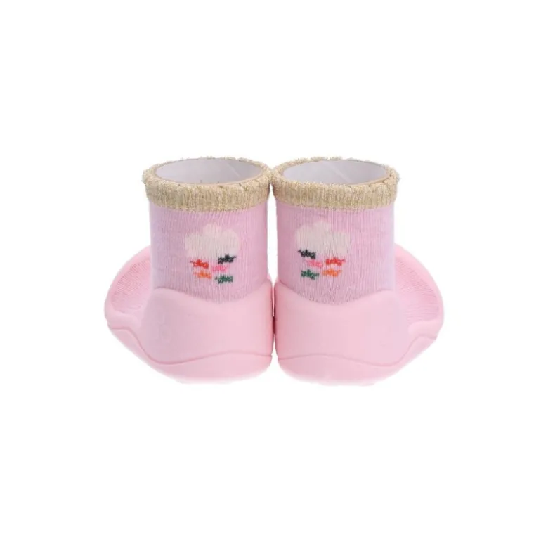Attipas Fairy Pink Tamanho 19 |Sapato Bebé Rosa Design Barefoot