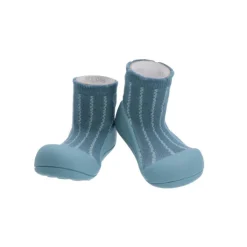 Attipas Piping Blue Tamanho 19 |Sapato Bebé Azul Design Barefoot
