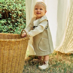 Attipas Woodland Beige Fox Tamanho 20 | Sapato Bebé Barefoot