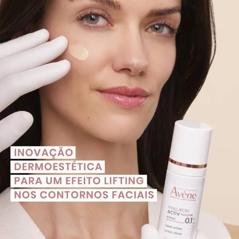 Avène HYALURON ACTIV Creme Lifting 30ml | Retinal 0.1% Pele 7 Anos Mais Jovem