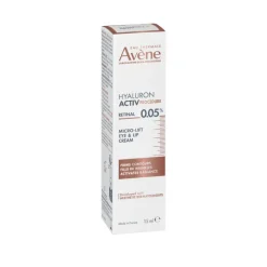 Avène HYALURON ACTIV Creme Olhos & Lábios 15ml | Retinal 0.05%