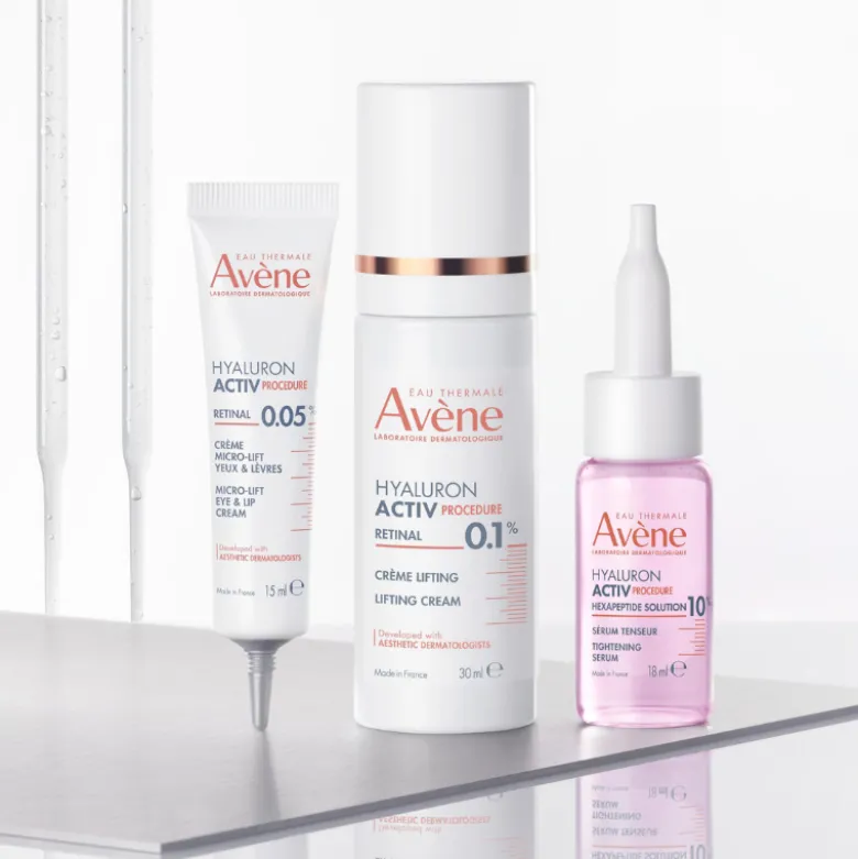 Avène HYALURON ACTIV Creme Olhos & Lábios 15ml | Retinal 0.05%