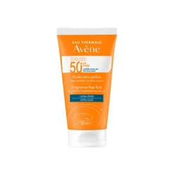 Avène Solar Fluido Sem Perfume FPS50+ 50ml