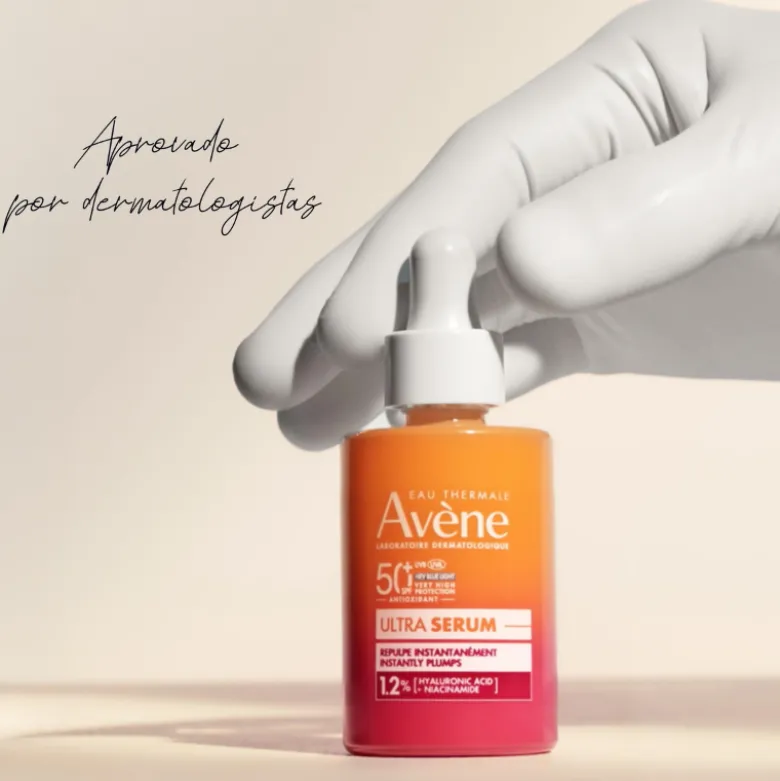Avène Ultra Sérum Preenchimento Instantâneo SPF50+ 30ml | Preenche e Hidrata