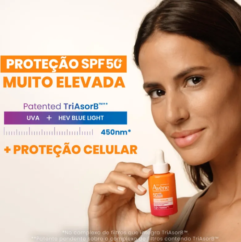 Avène Ultra Sérum Preenchimento Instantâneo SPF50+ 30ml | Preenche e Hidrata