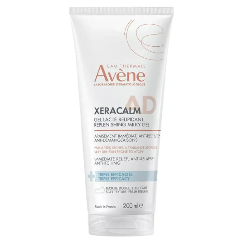 Avène XeraCalm AD Gel Lácteo Relipidante 200ml | Pele Seca e Atópica | Sem Perfume