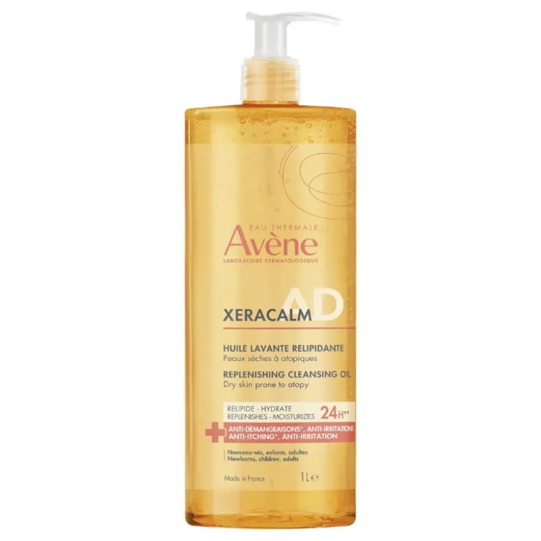 Avène XeraCalm A.D Óleo de Limpeza 1000ml | Pele Atópica e Muito Seca