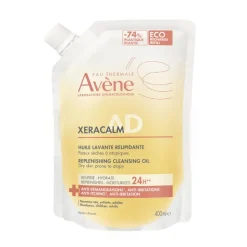 Avène XeraCalm A.D Óleo de Limpeza Refil - Recarga 400ml | Pele Atópica e Sensível