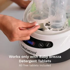 Baby Brezza Bottle Washer Pro 3 em 1 | Lava, Esteriliza e Seca Biberões Automaticamente