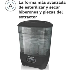 Baby Brezza One Step Sterilizer Dryer Advanced | Esteriliza e Seca 33% Mais Rápido | Filtro HEPA