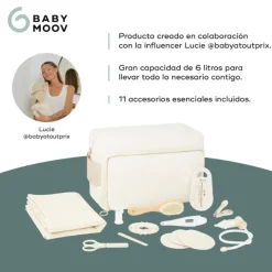 Babymoov Necessaire Bebé Curl White com 11 Acessórios Higiene