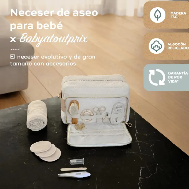 Babymoov Necessaire Bebé Curl White com 11 Acessórios Higiene