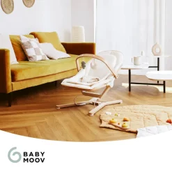 Babymoov Swoon Flow Arco Madeira para Baloiço | Brinquedos Sensoriais | Estimulação Bebé