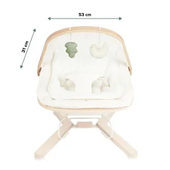 Babymoov Swoon Flow Arco Madeira para Baloiço | Brinquedos Sensoriais | Estimulação Bebé