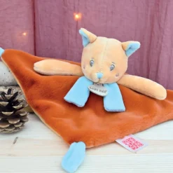 BABY NAT Doudou Esquilo Noisette | Peluche com QR Code com Histórias
