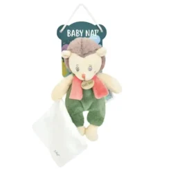 BABY NAT Mon Pantin Pomme de Pin Peluche Ouriço | QR Code com Histórias
