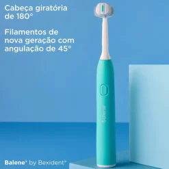 Balene by Bexident Duotech Recargas Substituição Dureza Média para Escova Elétrica