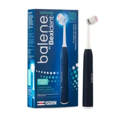 Balene by Bexident Duotech Sonic Blue Escova Dentes Elétrica Limpeza 3-em-1 Cerdas Suaves
