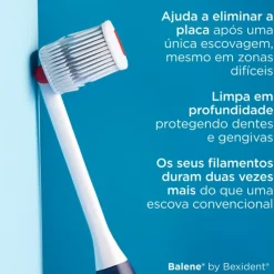 Balene by Bexident Escova Dentes Média Azul para Gengivas Sensíveis