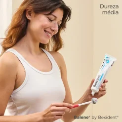 Balene by Bexident Escova Dentes Média Azul para Gengivas Sensíveis
