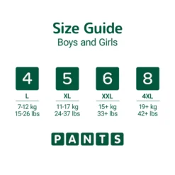 Bambo Nature Cuecas-Fralda 5 (12-18 kg) 19 Unidades