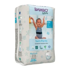Bambo Nature Fraldas de Banho (+12 kg) 12 Unidades