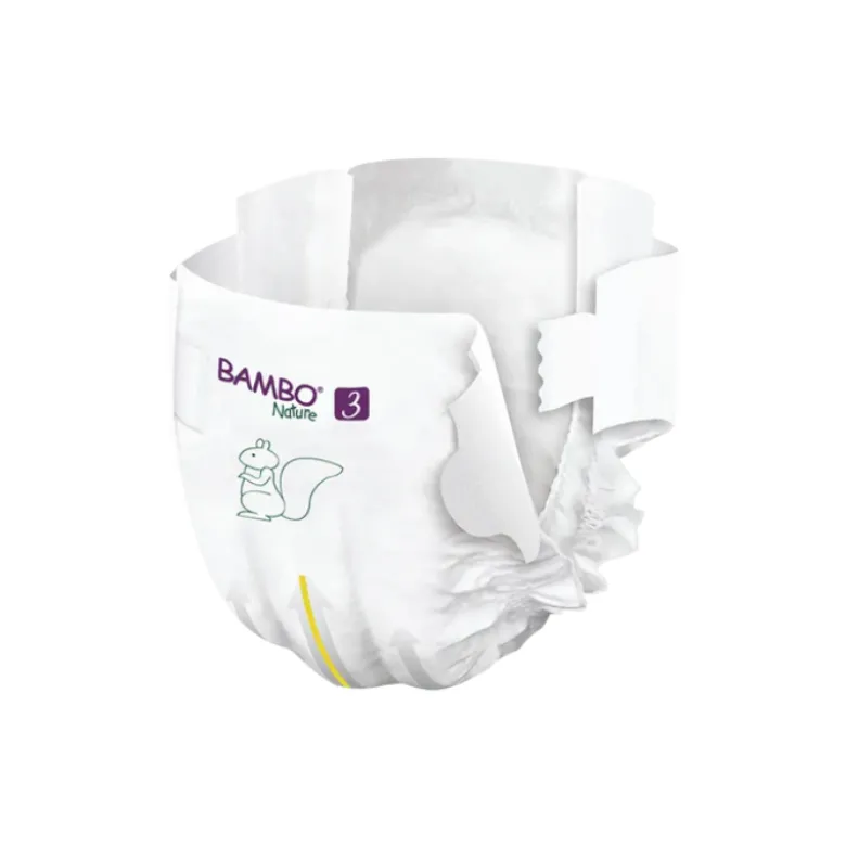 Bambo Nature Fraldas 3 (4-8 kg) 28 Unidades