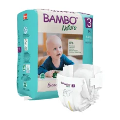 Bambo Nature Fraldas 3 (4-8 kg) 28 Unidades