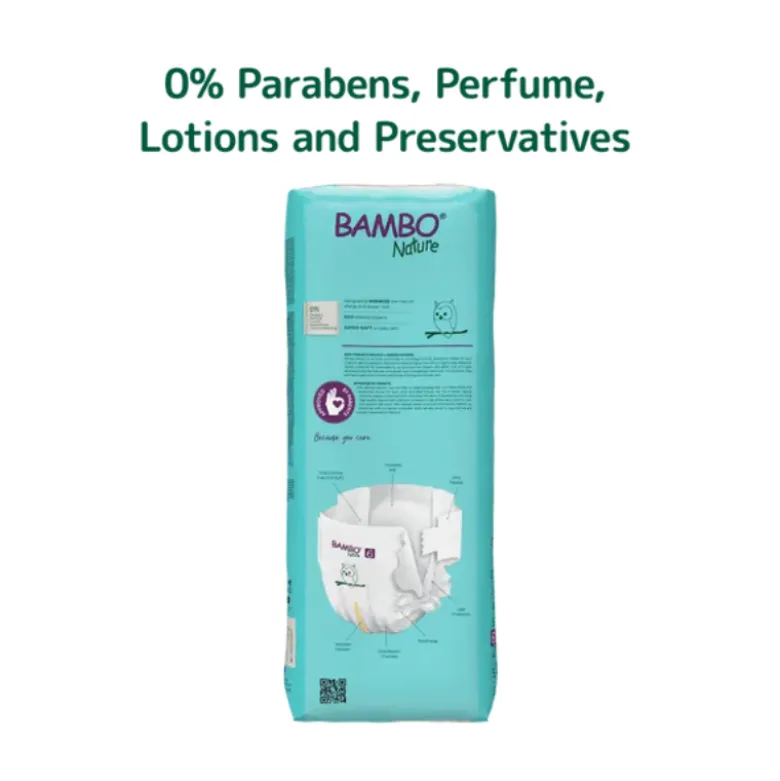 Bambo Nature Fraldas 6 (+16Kg) 40 Unidades