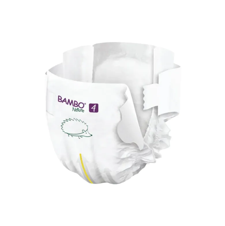 Bambo Nature Fraldas 4 (7-14 kg) 24 Unidades