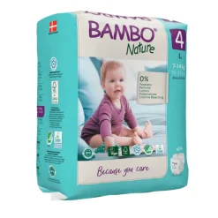 Bambo Nature Fraldas 4 (7-14 kg) 24 Unidades