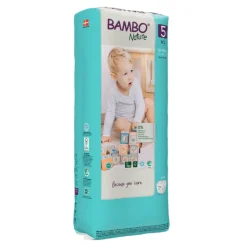 Bambo Nature Fraldas 5 (12-18 kg) 44 Unidades