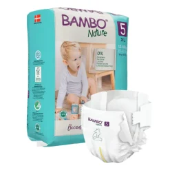 Bambo Nature Fraldas 5 (12-18 kg) 22 Unidades