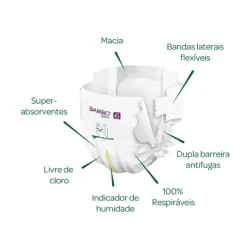 Bambo Nature Fraldas 6 (+16 kg) 20 Unidades