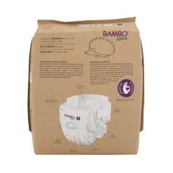 Bambo Nature Fraldas T4 L 7-14kg Paper Bag | 6x24 Unidades 144 fraldas