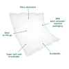 Bambo Nature Protetor Muda Fralda (60x60cm) 10 Unidades