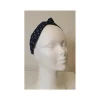 Bandolete Cabelo Azull Marinho com Ancoras