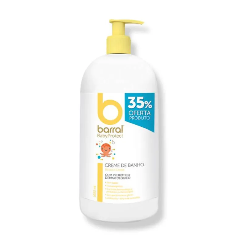 Barral BabyProtect Creme de Banho 1L