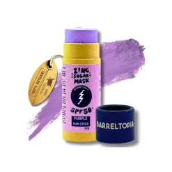 Barreltopia Protetor Solar Stick SPF50+ Morado