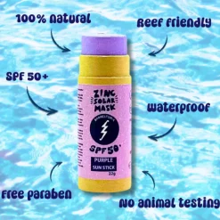 Barreltopia Protetor Solar Stick SPF50+ Morado