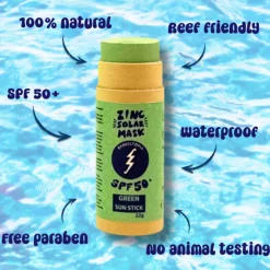 Barreltopia Protetor Solar Stick SPF50+ Verde