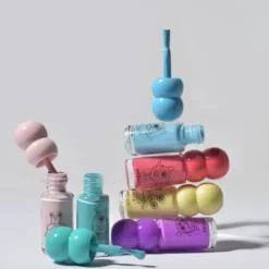 Beter Genius Tribe 3 Vernizes Unhas | Azul, Vermelho e Amarelo | Base Água