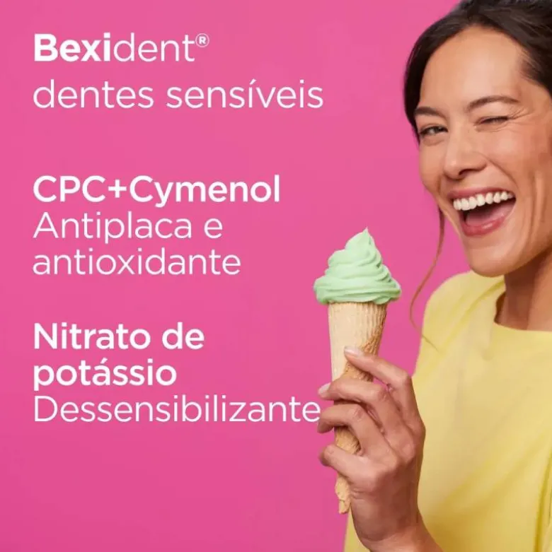 Bexident Dentes Sensíveis Pasta 2x75ml | Alivia Sensibilidade em 2 Dias | -20% Pack Duplo