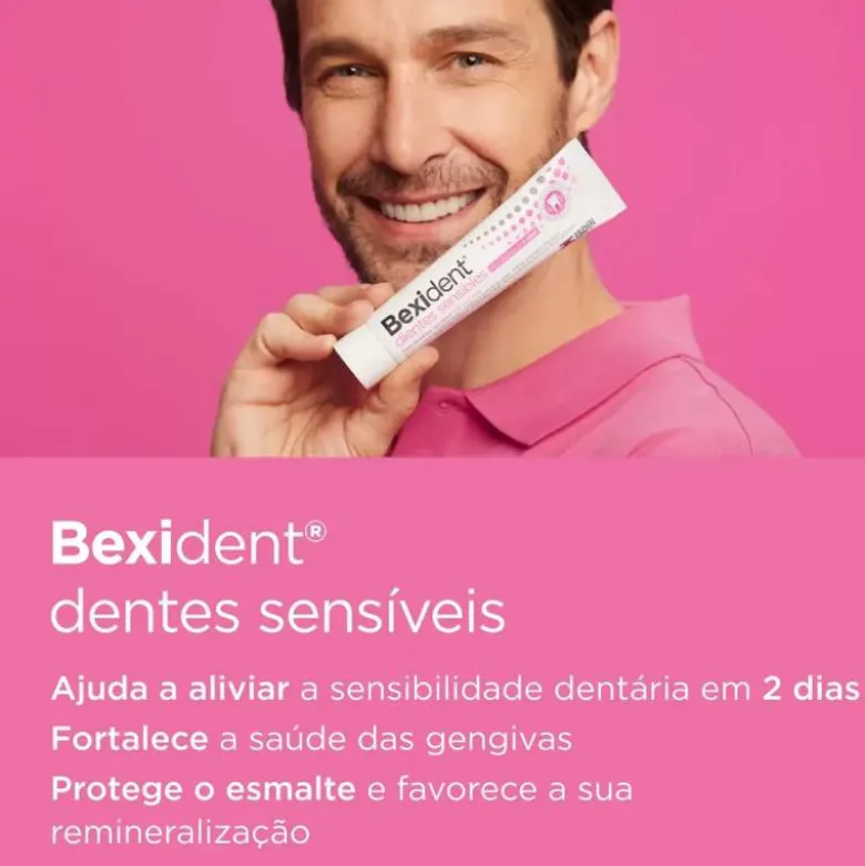 Bexident Dentes Sensíveis Pasta 2x75ml | Alivia Sensibilidade em 2 Dias | -20% Pack Duplo